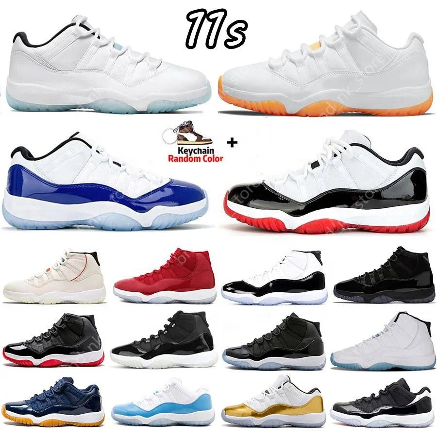 

11 11s Citrus Mens Shoes University Low Legend Blue white Bred INFRARED Concord 45 space jam Cool Grey Gamma women Trainers