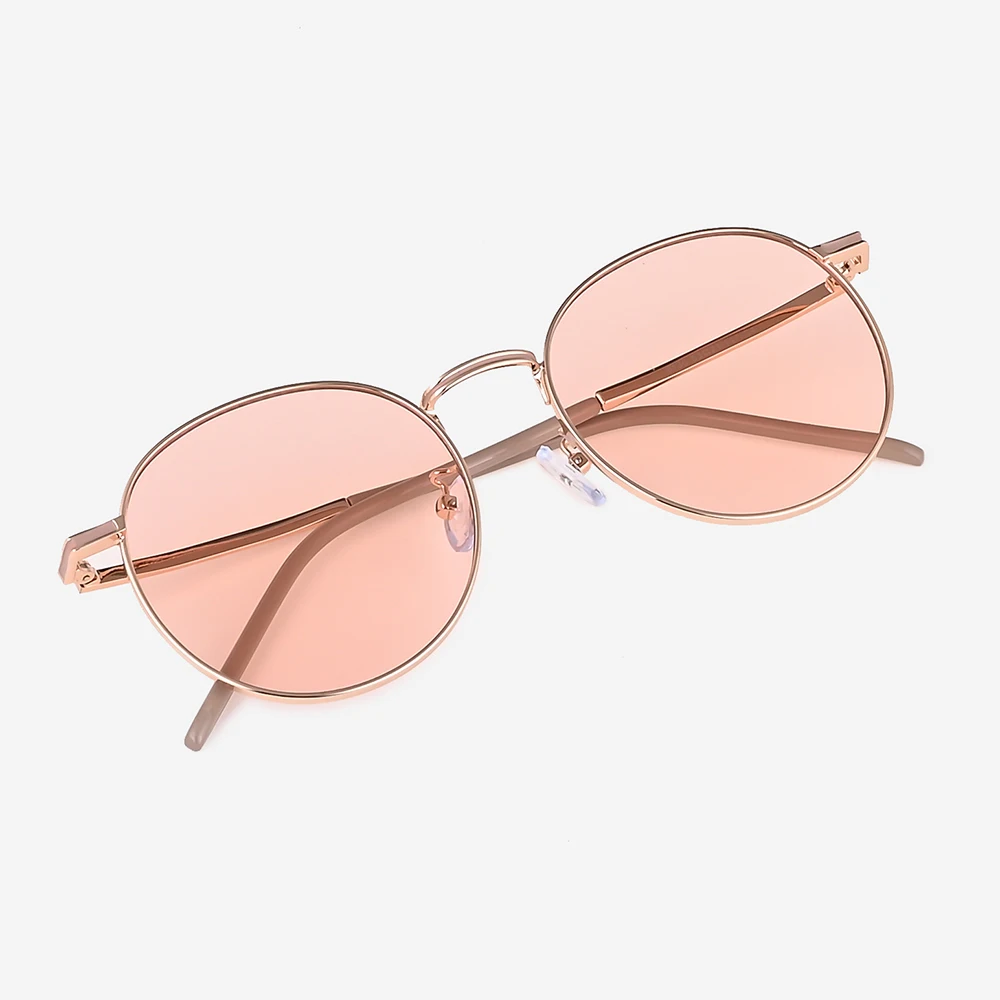

High quality Brand design Fashion Round sunglasses for women