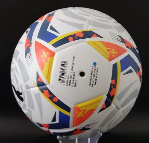 

Official Size 5 Match Football Soccer Ball PU Football Sports Training Ball Futbol Bola, Customize color