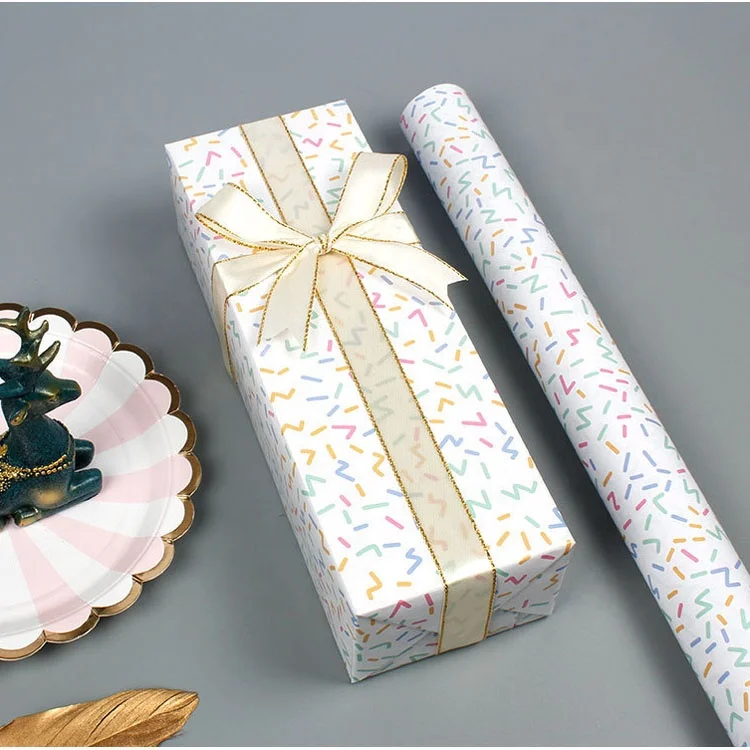 
Accept Custom New boutique different styles christmas gifts wrapping paper rolls 