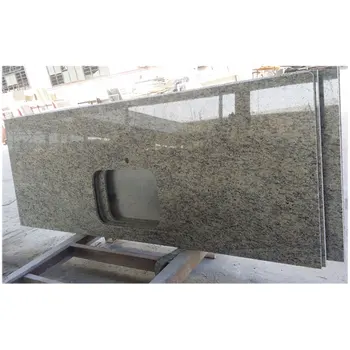 Giallo Santa Cecilia Eased Edge Precut L Shape Natural Granite