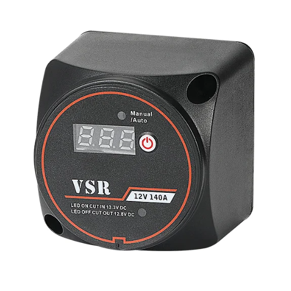 

ASW-A401M-1 RV 12V Smart Power Dual Battery Voltage Isolator Battery Disconnect Kill Switch Multi Battery Isolator