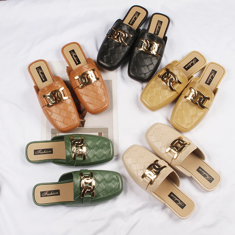 

Professional manufacturer Summer Flat Sandal Soles Low Heel Shoes For Women, Picture color