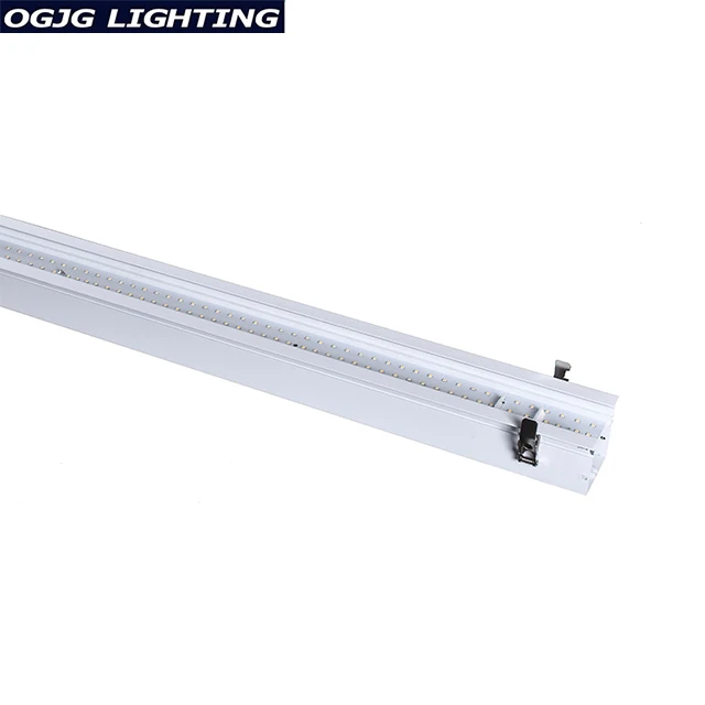 Custom Logo OGJG ETL Dimming LED Tube Light Linkable Strip Commercial Office LED Linear Light