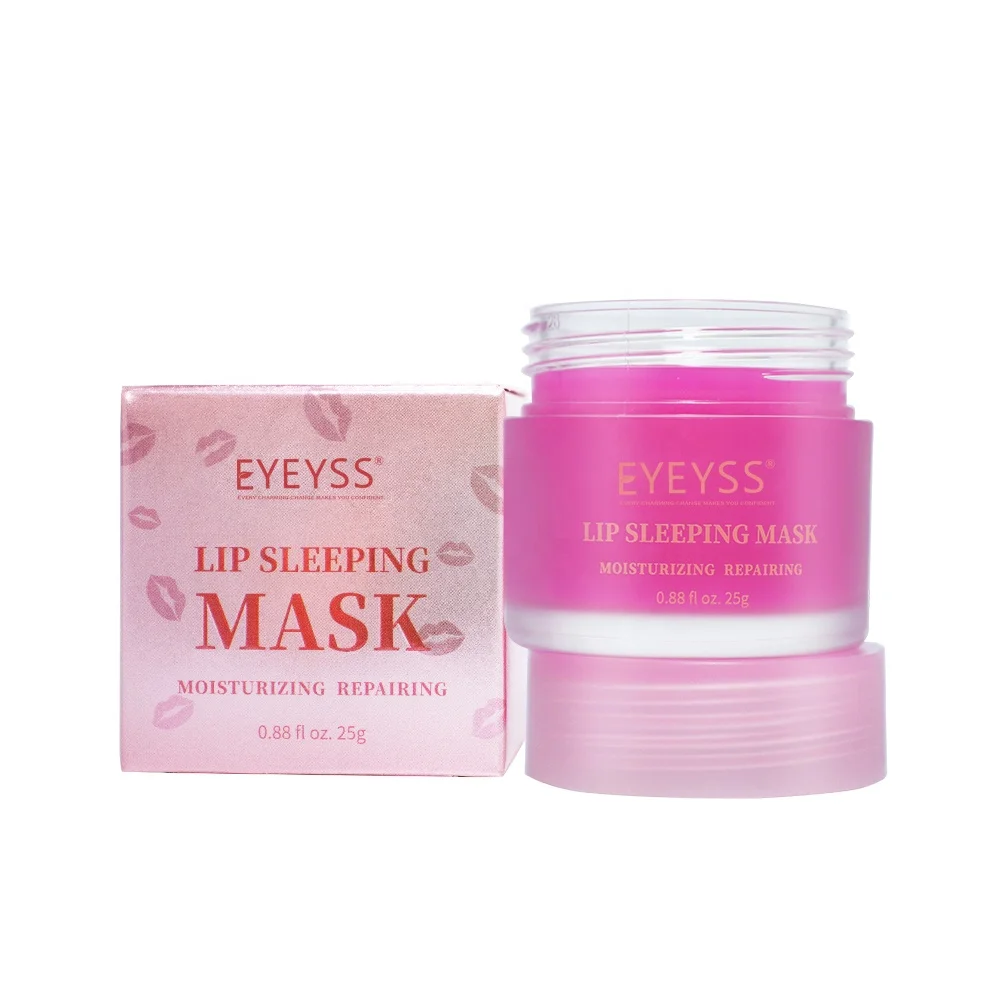 

Factory Price Lip Care Private Label Natural Hydrating Brightening Sleeping Lip Mask, Pink