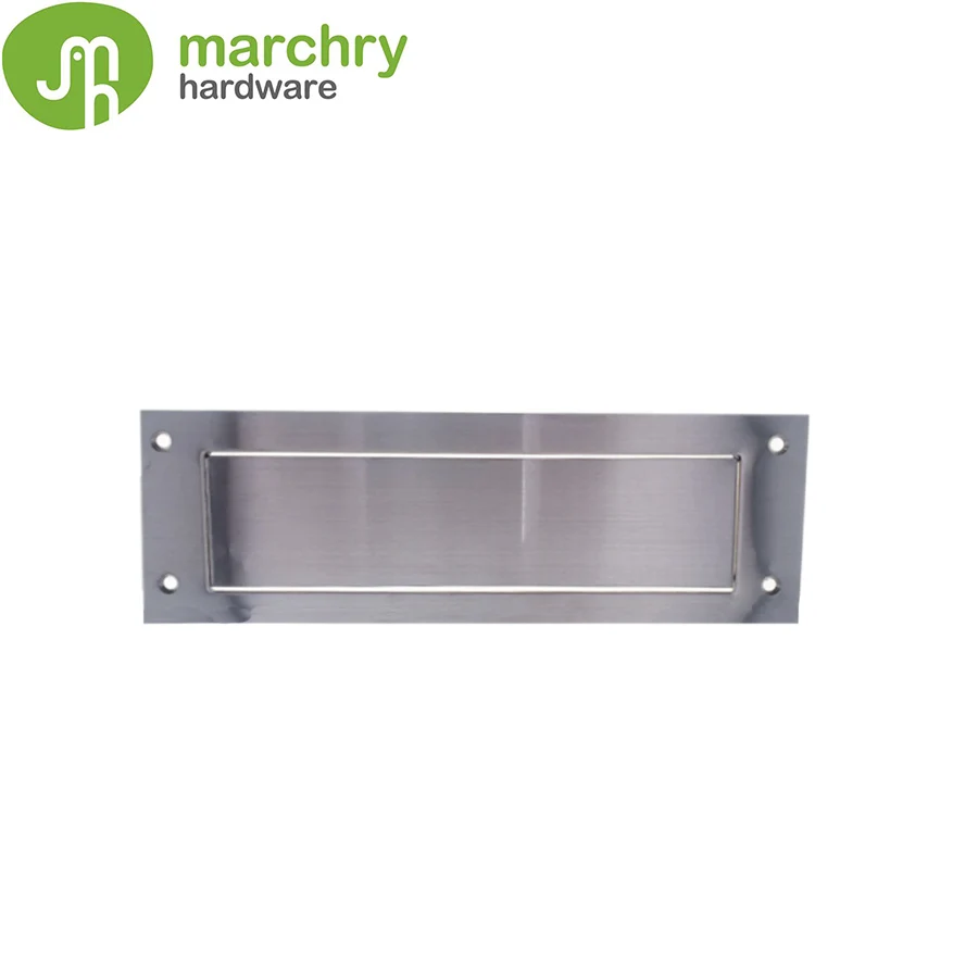 
Wholesale simple household rectangle stainless steel mailbox 
