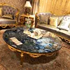 Semi gemstone unique kitchen/ modern luxury style /tiger eye agate crystal tabletop