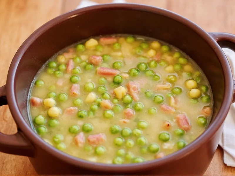 Perfect Crock Pot Split Pea and Ham Soup Recipe