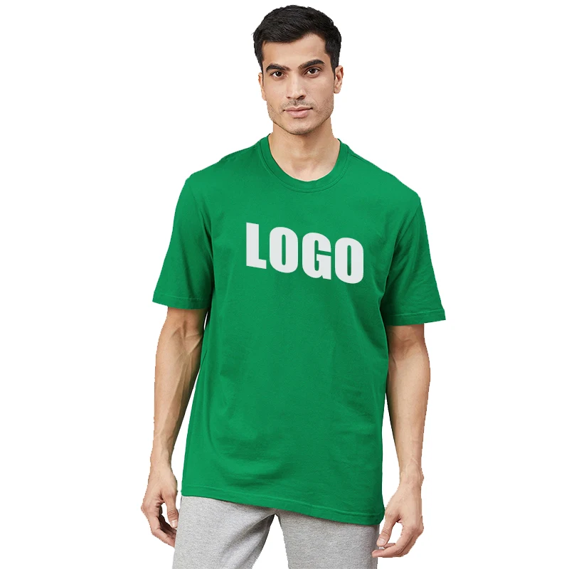 

New Products Suppliers Heavy Cotton Short Sleeve Round Neck Men'S T Shirt