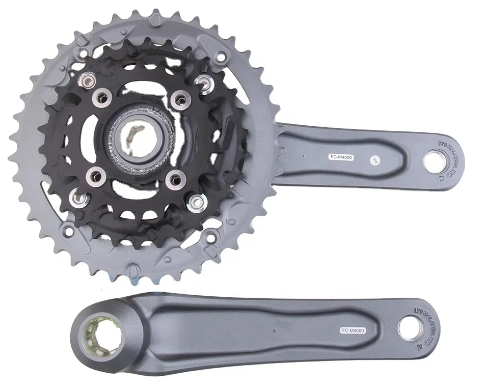 

High Quality Bicycle Parts Mountainbike Crankset Aluminum Alloy Bike Crank Suit, Customized
