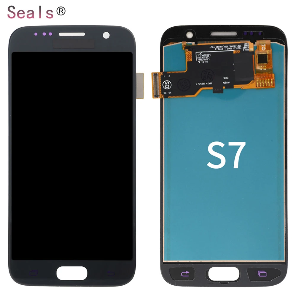 

Mobile Phone LCDs For Samsung Galaxy s5 S6 s7 s7 edge S8 S9 s10 Lcd Touch Screen For Samsung Galaxy Lcd Screen Display, Black