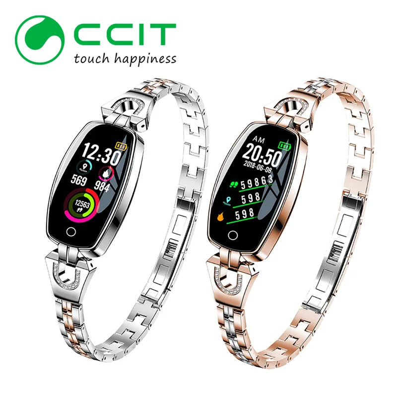 

H8 Female Smartwatch Amazon Hot Sale Waterproof BT Elegant Ladies Relojes Inteligentes For Women Bracelet Smart Watch H8, Black, gold, silver
