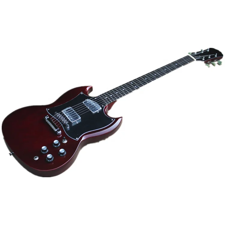 

sg electric guitar high quality with Rosewood Fingerboard 6 Strings E Guitar with 2 Pickups