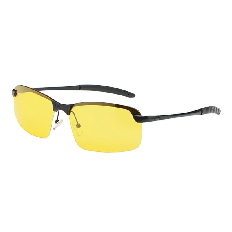 

[RTS] Premium quality anti glare polarized sunglasses color changing car driving eye protection day and night sight glasses