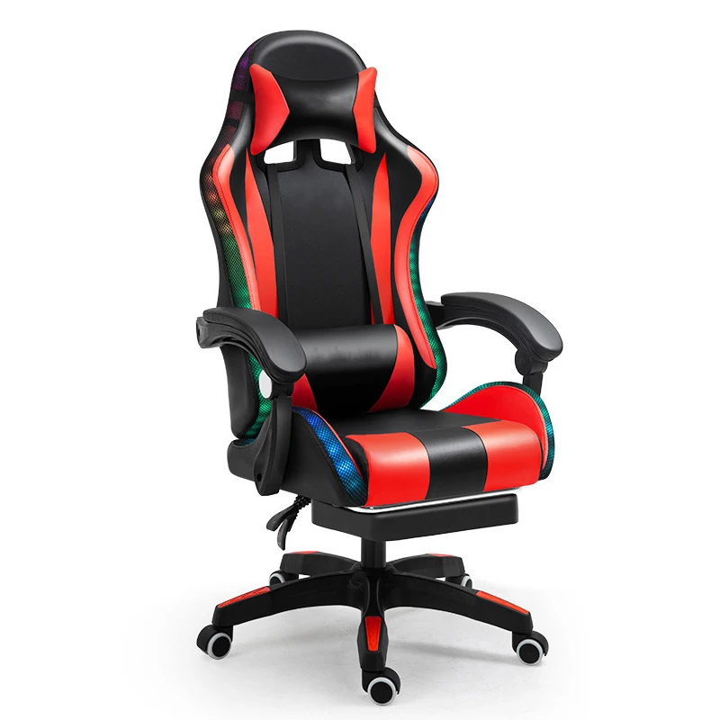 

High quality Ergonomic Silla Gamer luxury swivel cheap pu leather racing home PC computer office chair gaming chair, Oem