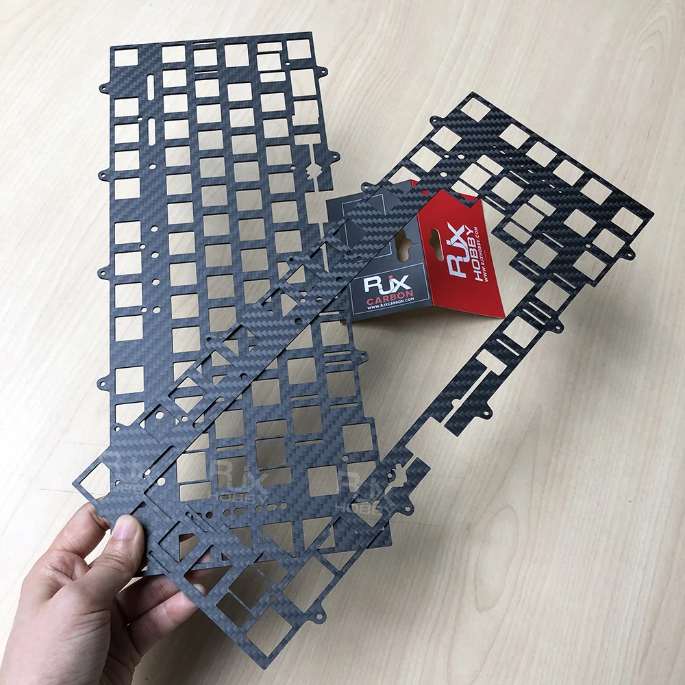 Carbon Fiber Keyboard Plate Custom Mechanical Keyboard 3k Full Carbon