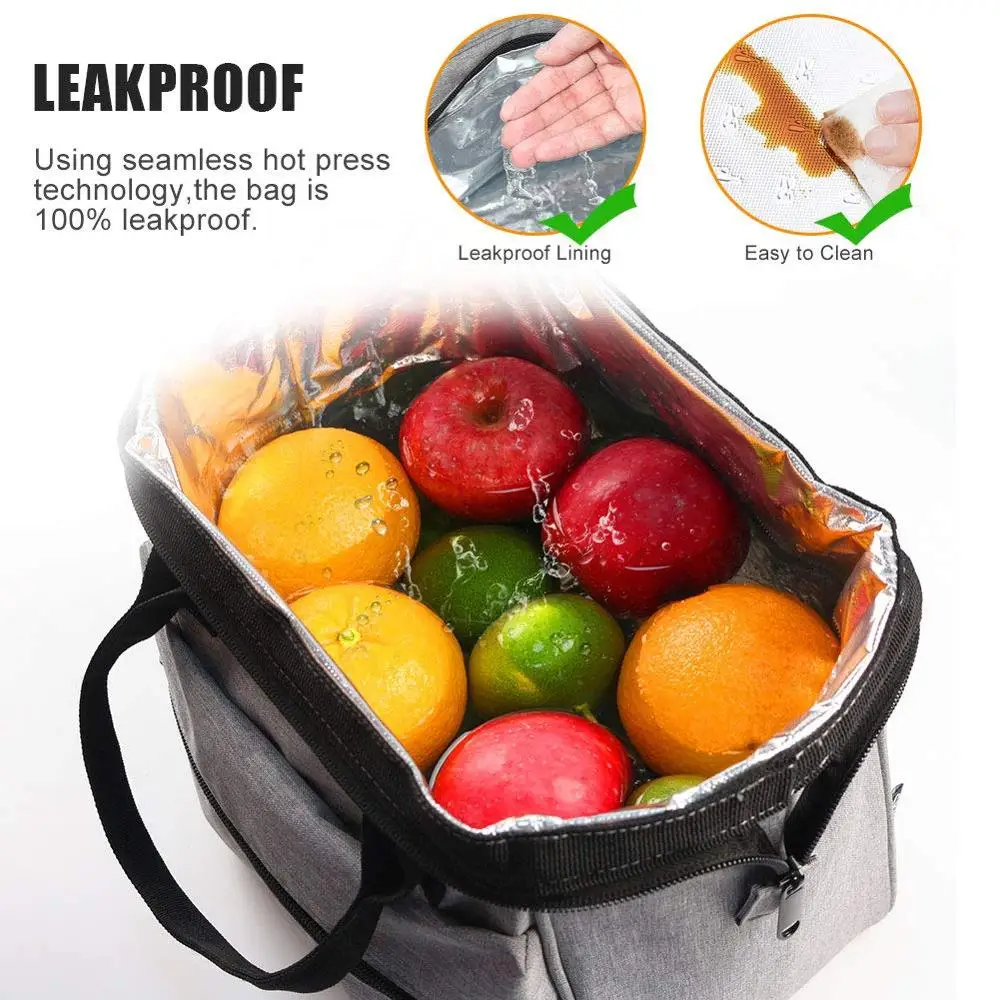 

Lunch Box Insulated Lunch Bag For Men & Women Meal Prep Lunch Tote Boxes
