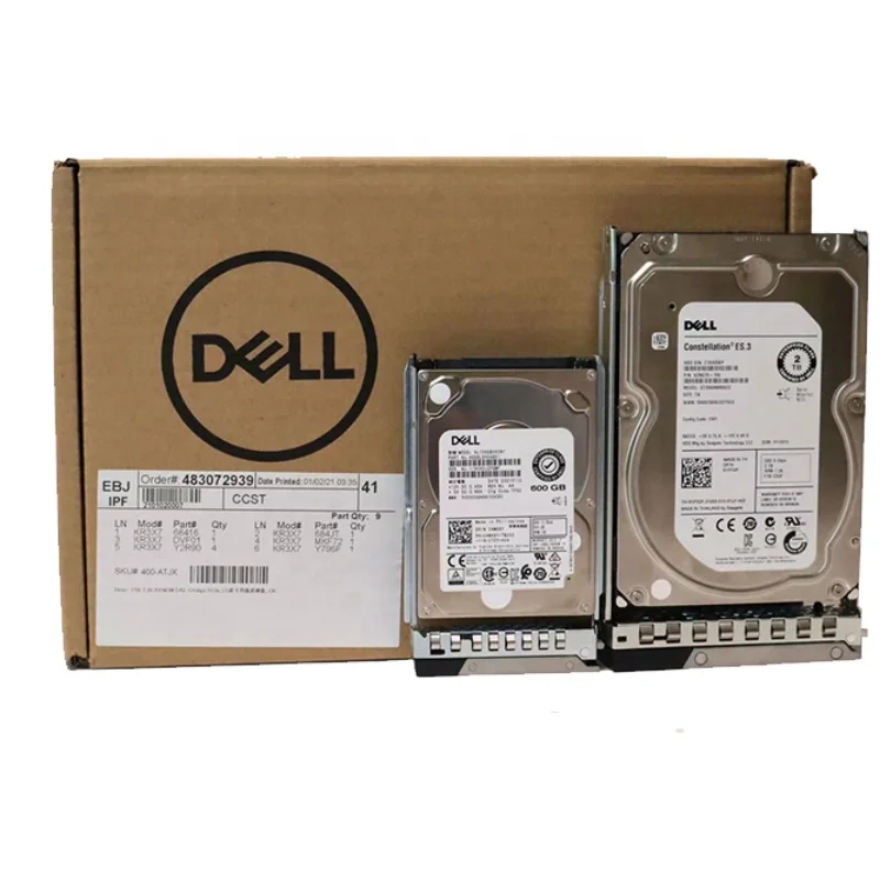 

Dell original and new Dell 2T SAS 3.5 internal hard drive 2tb