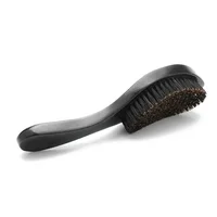 

2019 New Product Private Label Custom Logo Wooden Curved 360 Wave Brush For Boar Bristle Hair Beard Brush