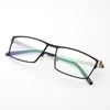 Anti Blue Light Straight Thin Stamped Metal Frame Reading Glasses Readers