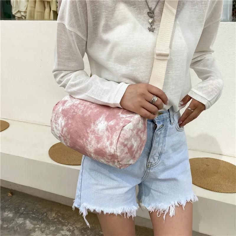 

B-0286 Street Style Individuality Crossbody Tie Dye Women Bags Handbag Fashion Trends Ladies Hip Hop Bags Ladies Handbag