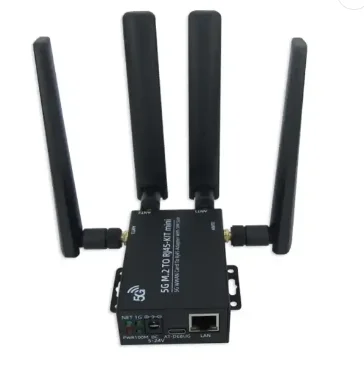 

5G M.2 RJ45 Adapter with RM520N-GL 5G Router 5G M.2 to RJ45-KIT mini V2.0 with 4 Antenna 5G All-band Glue Stick Antenna