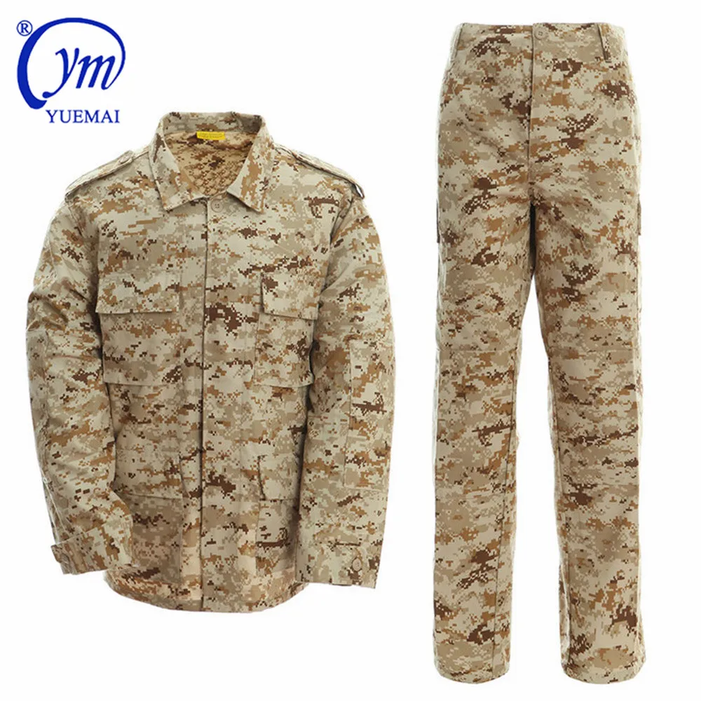 

Wholesale BDU Uniform T/C 65/35 Custom Combat Military Camouflage Tactical Army Uniform, Customerized