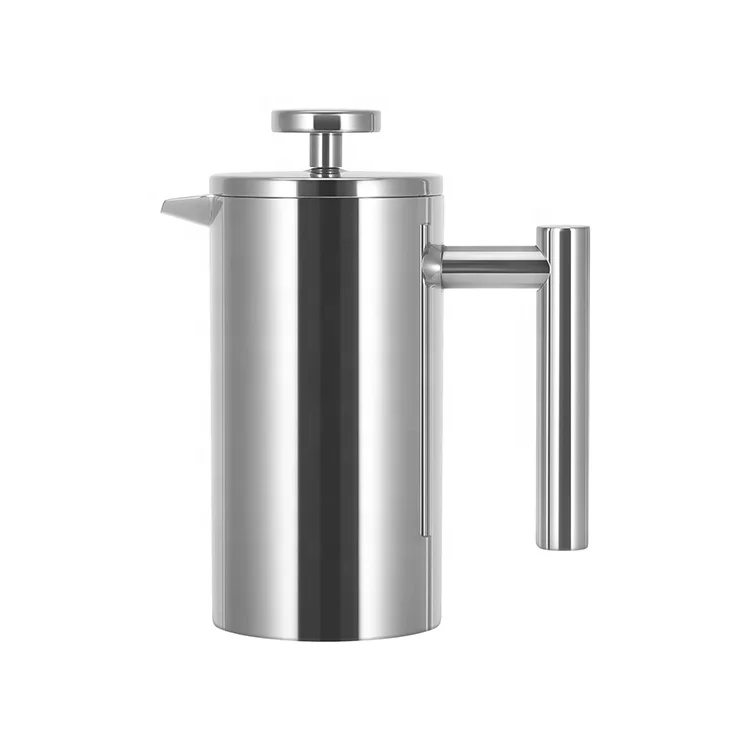 

Food Grade Stainless Steel Double Wall Coffee Maker French Press