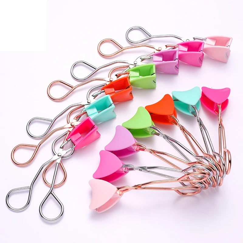 

Custom Tweezers Black Rose Gold Magnetic Lashes Eyelash Curler, Gold black sliver