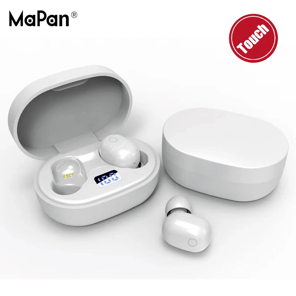 

Free shipping TWS Wireless Mini MaPan Headphones Deep Bass HiFi sound Sports in ear Earbuds Bluetooth Earphone