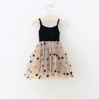 

Latest fashion children skirt overseas sleeveless baby dress for baby girls