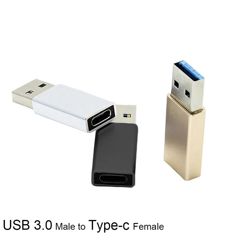 

1pc USB-C Type C Female to Type A USB 3.0 Male Converter Connector Adapter for USB C to USB Cable