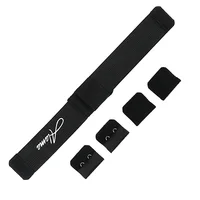 

32mm Wide Custom Logo Printed Black Color Adjustable Wig Elastic Band