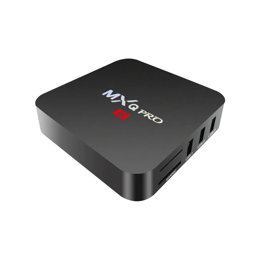 

Hot sell Mxq Pro 4K Quad Core 4Gb Ram Android 7.1/9.0 Rk3229 OTT Android Tv Box