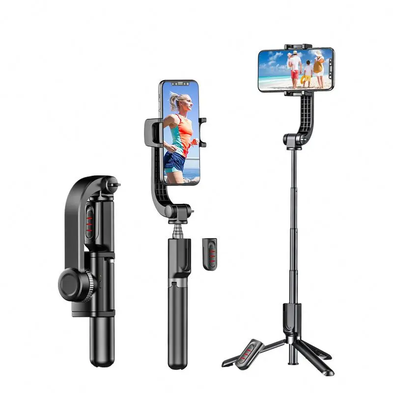 

360 Degree Smart Following Rotation Shooting Gimbal Phone Holder Selfie Stick For Vlog Video tiktok Yotube