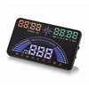 5.8 Inch Biggest Screen With Most functions S7 HUD Head Up Display OBD2 Interface GPS HUD Navigation Mode for Car or Bus