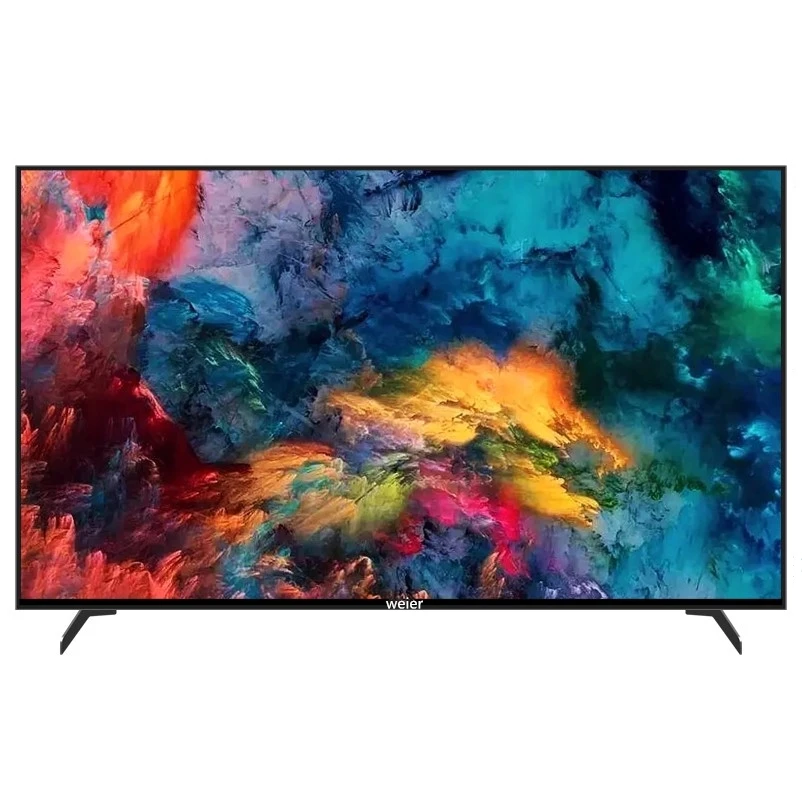 

weier 4K HD smart TV with tempering glass television