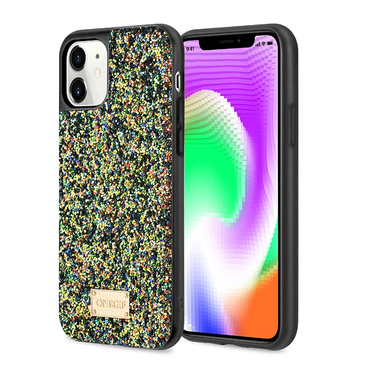 

Hot Sell Shining Phone Case For iPhone 11 Sparkle Back Cover For iphone 11pro/11pro max Luxury Glitter Accessories, 6 colors