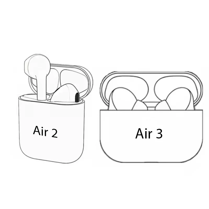 

Tws JL Airoha 1562a Air Gen 2 3 1:1 With Original Logo Rename GPS Positioning Wireless Earbuds Earphones Appled Airpodding Pro, White