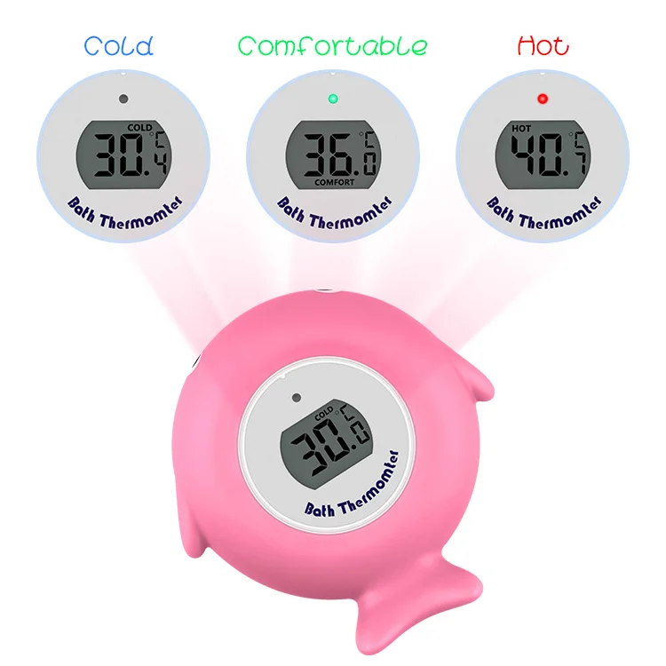 
Baby Bath Water Thermometer Harmless Health Cute Fish Appearance Environmental Protection Material 