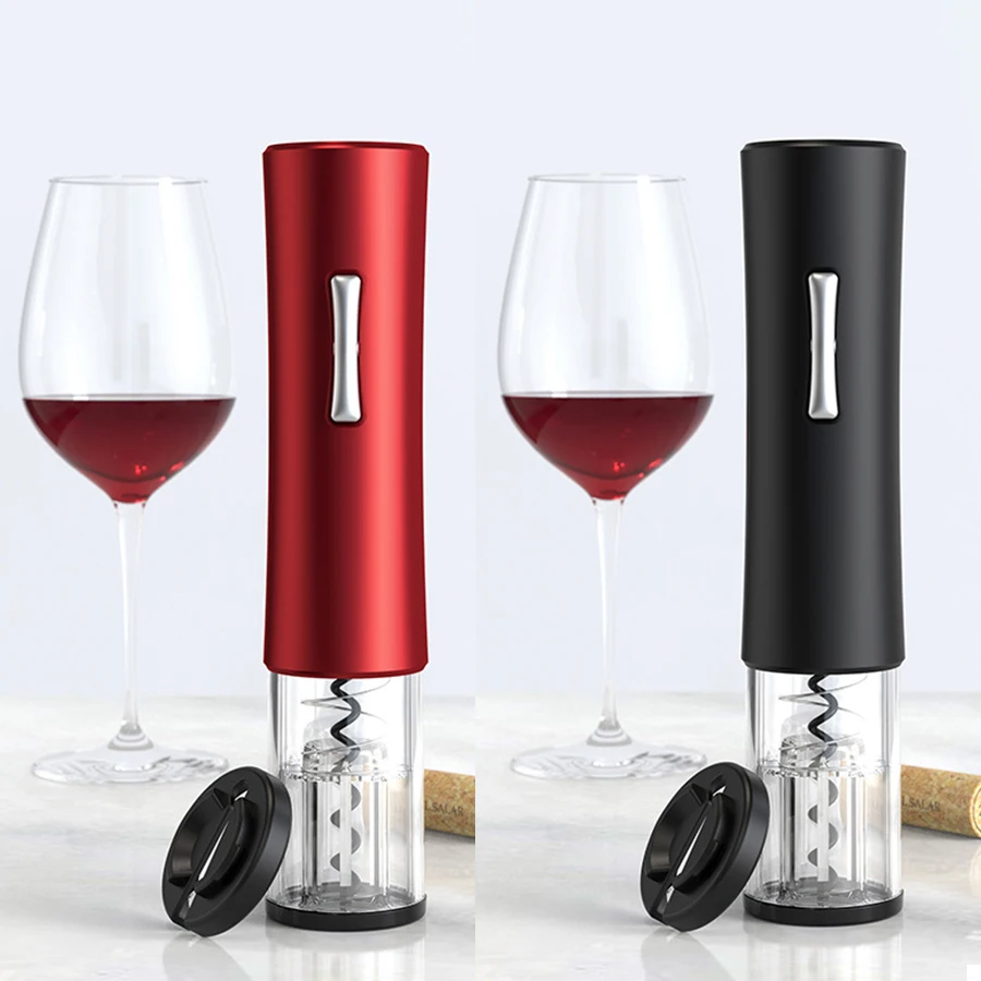 

Best Selling products in Amazon battery operated Matt red or black wine openers for bar waiter