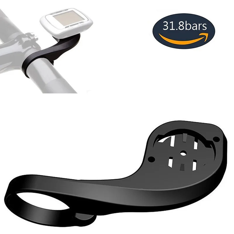 

Bike Handlebar Computer Mount Bracket Cycling GPS Extension Frame For Garmin Edge bryton CATEYE MTB Road Bicycle Accessories, Black