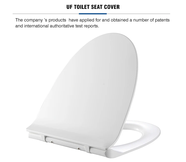 Cheap UF plastics sanitary ware bidet toilet seat cover with slow-down seat ring price