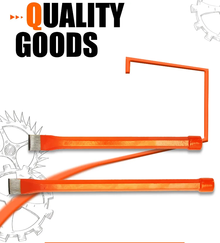 Kseibi Flat Cold Chisel For Masonry Hand Tool Flat Shank Small Cut Out