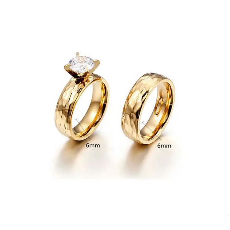 

Good Selling Couple Gold Wedding Plated Brass Jump Rings, Gold,rose gold,platinum