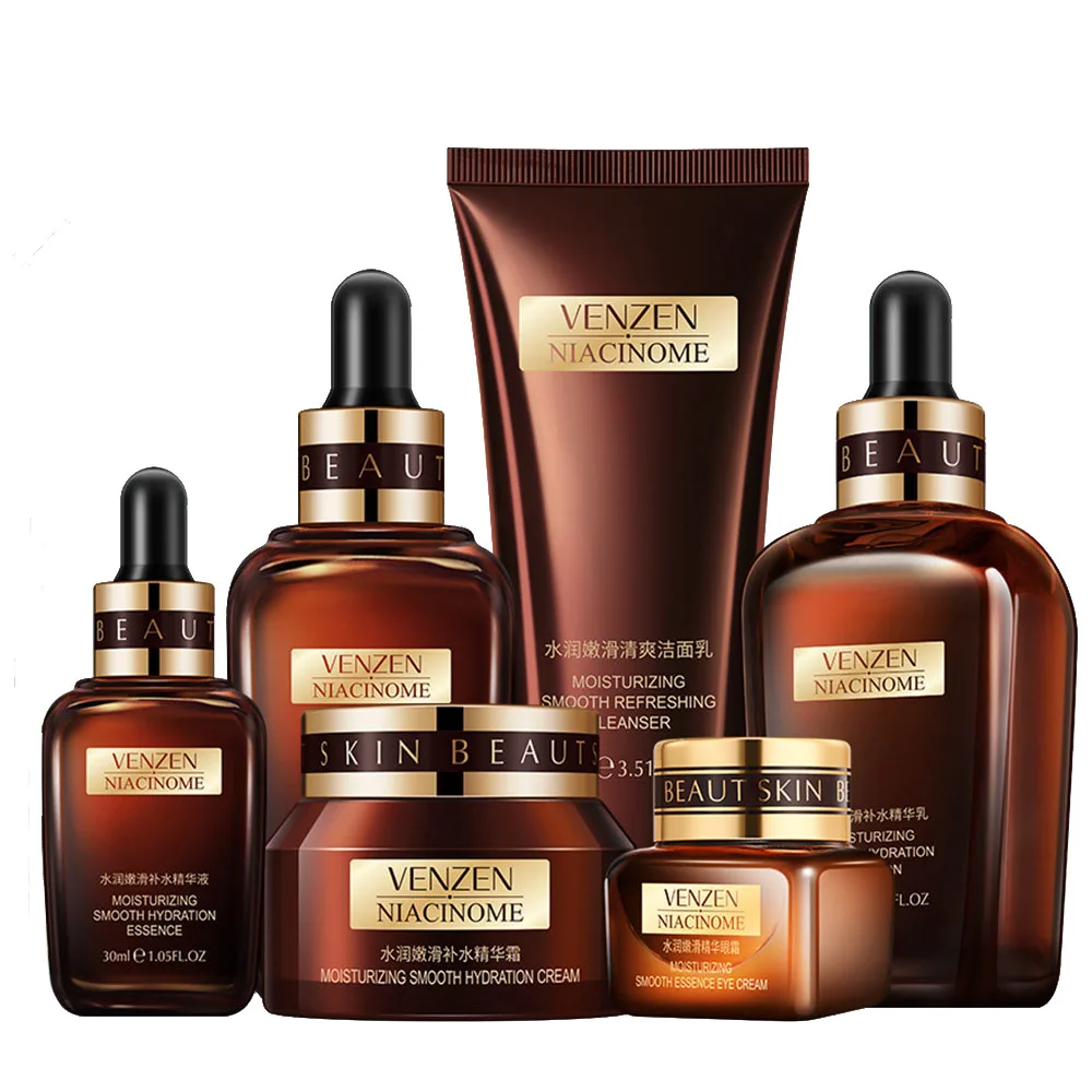 

VENZEN 6 Pcs Facial Set Skin Care Organic Skin Care Products for Face Care