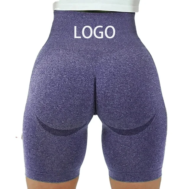 

Ready To Ship New Design Breathable Fitness Sportswear Seamless Yoga Shorts Women Biker Shorts Gym Running Wear Short Pants