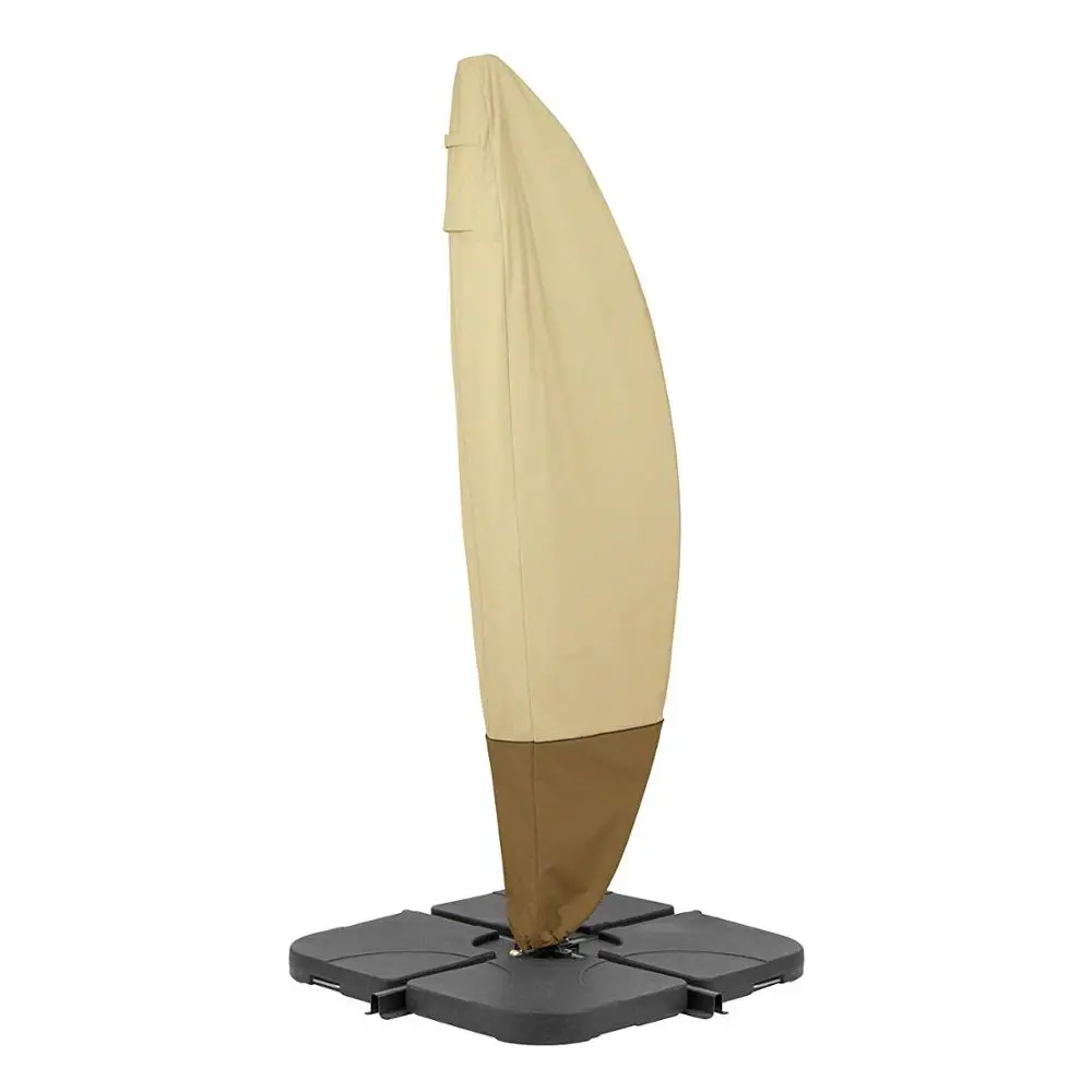 

banana umbrella cover furniture garden sets cover dustproof and rainproof yellow umbrella cover