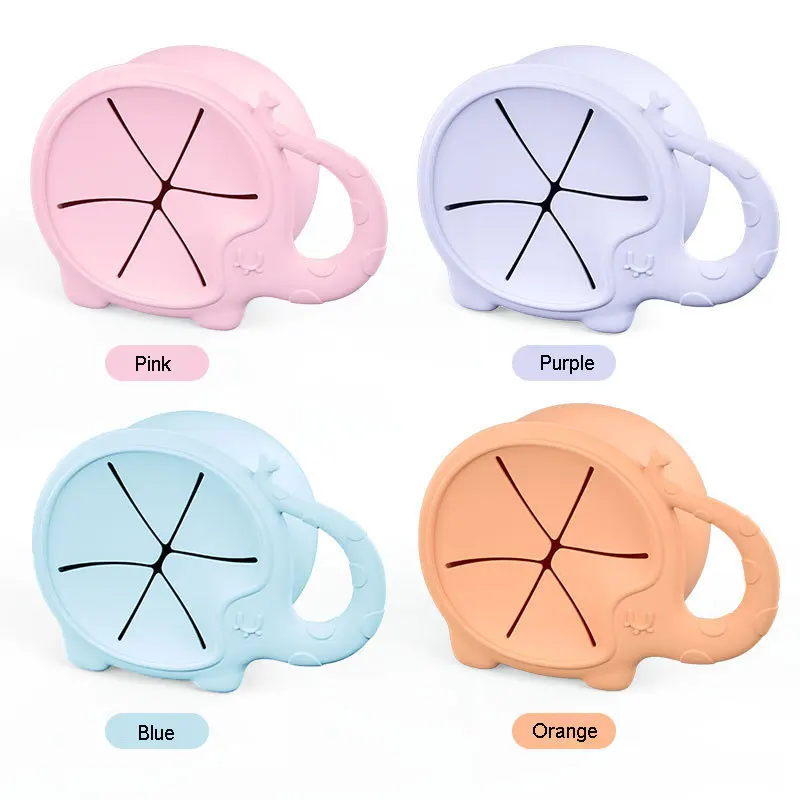 

Factory supply collapsible silicone baby snack cup, Available