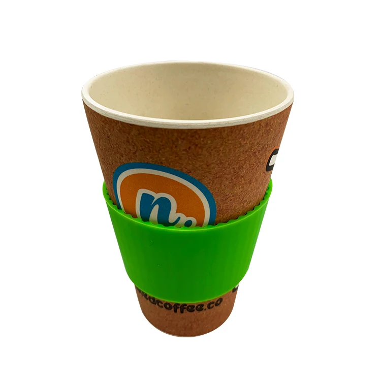 

MIKENDA Custom printing biodegradable bamboo cup coffee mug Eco bamboo coffee cups